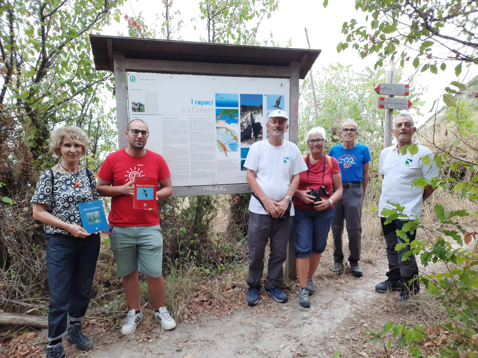 19 agosto 2024 Inaugurazione pannello rapaci Marco Borioni