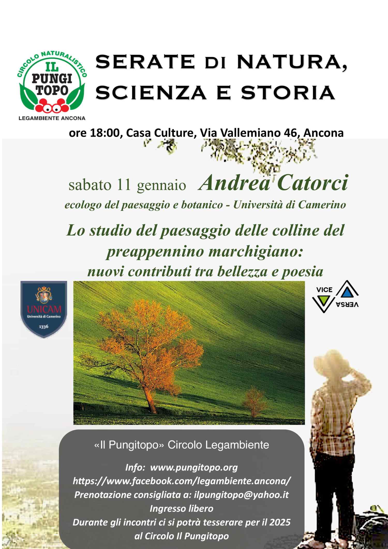 Andrea Catorci 11 gennaio 2025 volantino